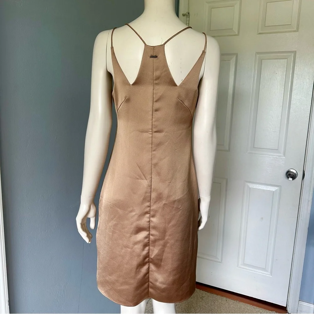 Halston heritage strappy satin slip dress - Picture 5 of 8